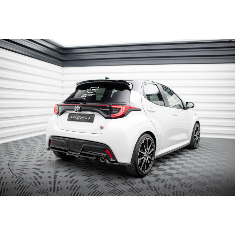 Splitter trasero para (with vertical bars) Toyota Yaris GR Sport Mk4