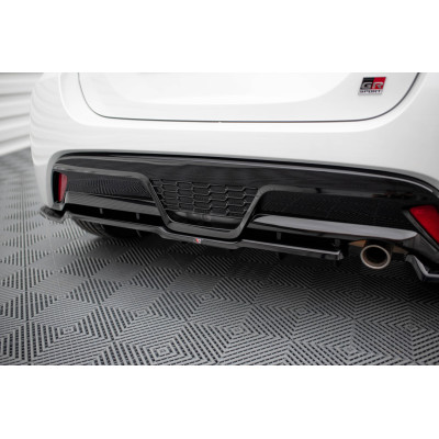 Splitter trasero para (with vertical bars) Toyota Yaris GR Sport Mk4