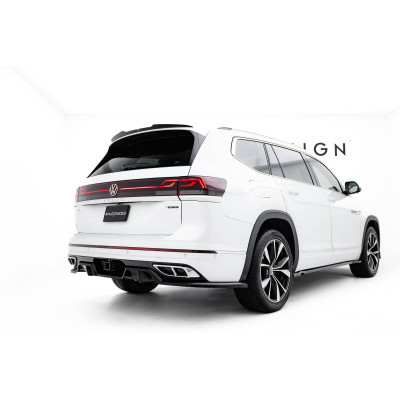 Splitter trasero para (with vertical bars) Volkswagen Atlas R-Line Mk1 Facelift 2