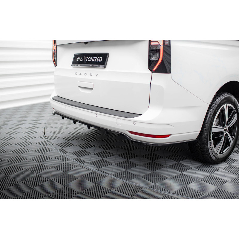 Splitter trasero para (with vertical bars) Volkswagen Caddy Maxi Mk5