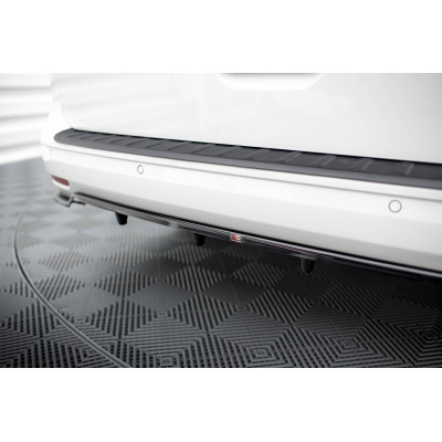 Splitter trasero para (with vertical bars) Volkswagen Caddy Maxi Mk5