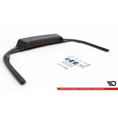 Splitter trasero para (with vertical bars) Volkswagen Passat B8