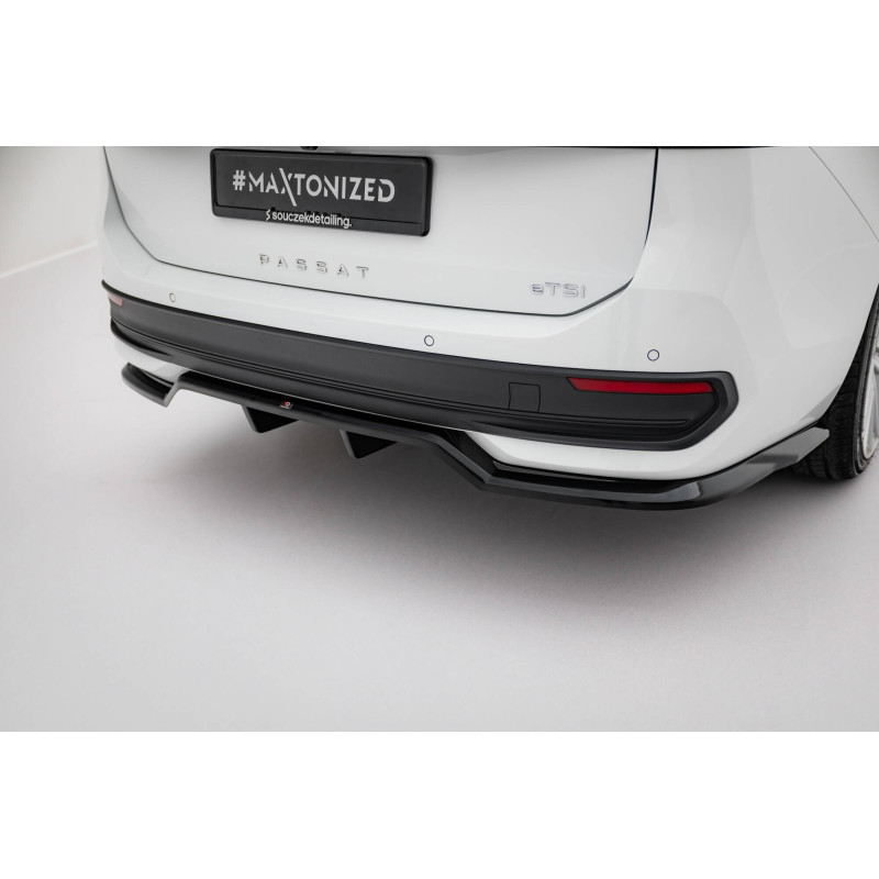 Splitter trasero para (with vertical bars) Volkswagen Passat B9