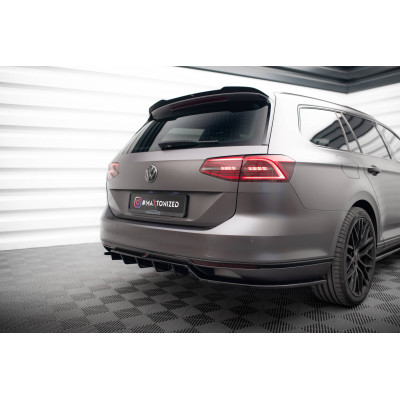 Splitter trasero para (with vertical bars) Volkswagen Passat R-Line B8