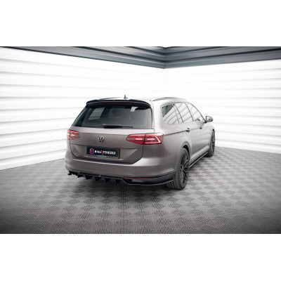 Splitter trasero para (with vertical bars) Volkswagen Passat R-Line B8