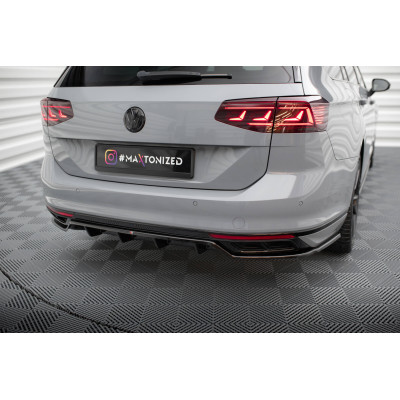 Splitter trasero para (with vertical bars) Volkswagen Passat R-Line B8 Facelift