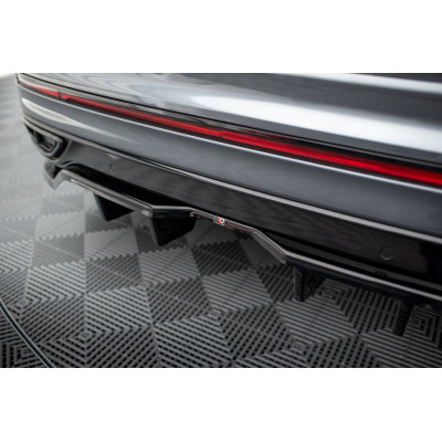 Splitter trasero para (with vertical bars) Volkswagen Tiguan Allspace R-Line Mk2 Facelift