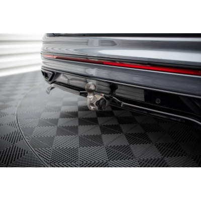 Splitter trasero para (with vertical bars) Volkswagen Tiguan Allspace R-Line Mk2 Facelift