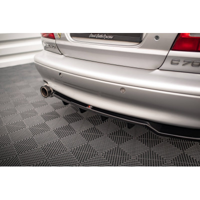 Splitter trasero para (with vertical bars) Volvo C70 Mk1