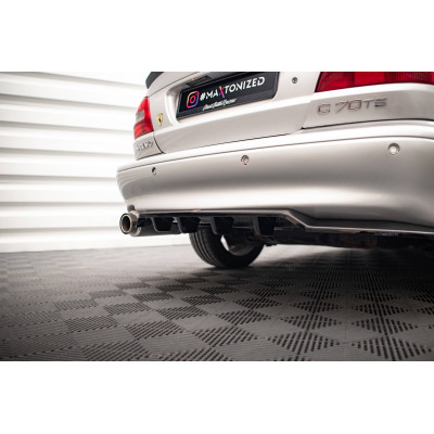 Splitter trasero para (with vertical bars) Volvo C70 Mk1