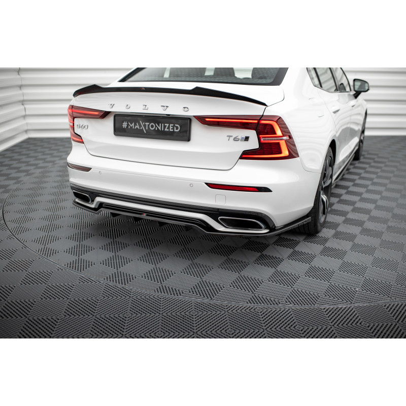Splitter trasero para (with vertical bars) Volvo S60/V60 R-Design Mk3
