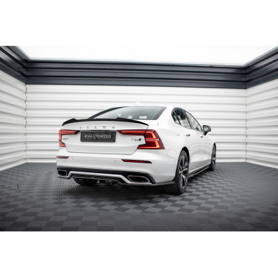 Splitter trasero para (with vertical bars) Volvo S60/V60 R-Design Mk3