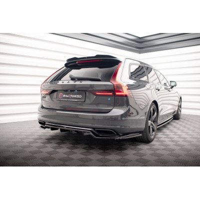 Splitter trasero para (with vertical bars) Volvo V90 / S90 R-Design Mk2