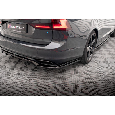Splitter trasero para (with vertical bars) Volvo V90 / S90 R-Design Mk2