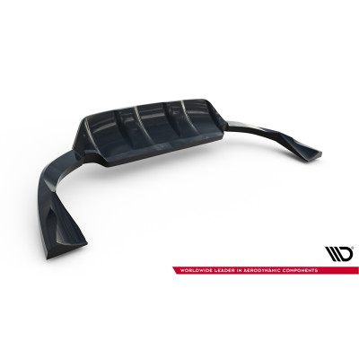 Splitter trasero para (with vertical bars) Volvo XC60 Mk1 Facelift