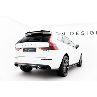 Splitter trasero para (with vertical bars) Volvo XC60 Mk2 R-Design