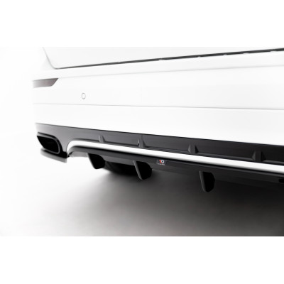 Splitter trasero para (with vertical bars) Volvo XC60 Mk2 R-Design