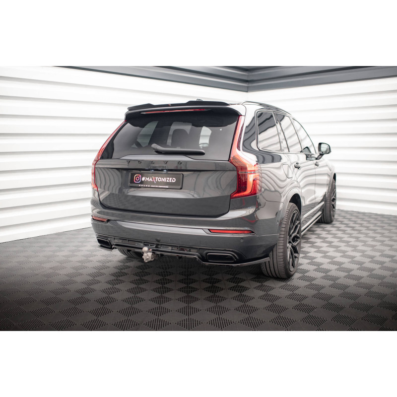 Splitter trasero para (with vertical bars) Volvo XC90 R-Design Mk2 Facelift