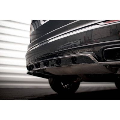 Splitter trasero para (with vertical bars) Volvo XC90 R-Design Mk2 Facelift