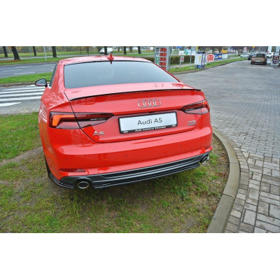 Splitter trasero para Audi A5 F5 S-Line (without vertical bars)
