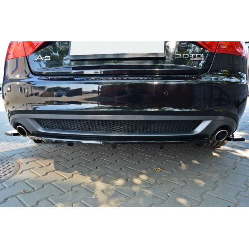 Splitter trasero para AUDI A5 S-LINE (with a vertical bar)