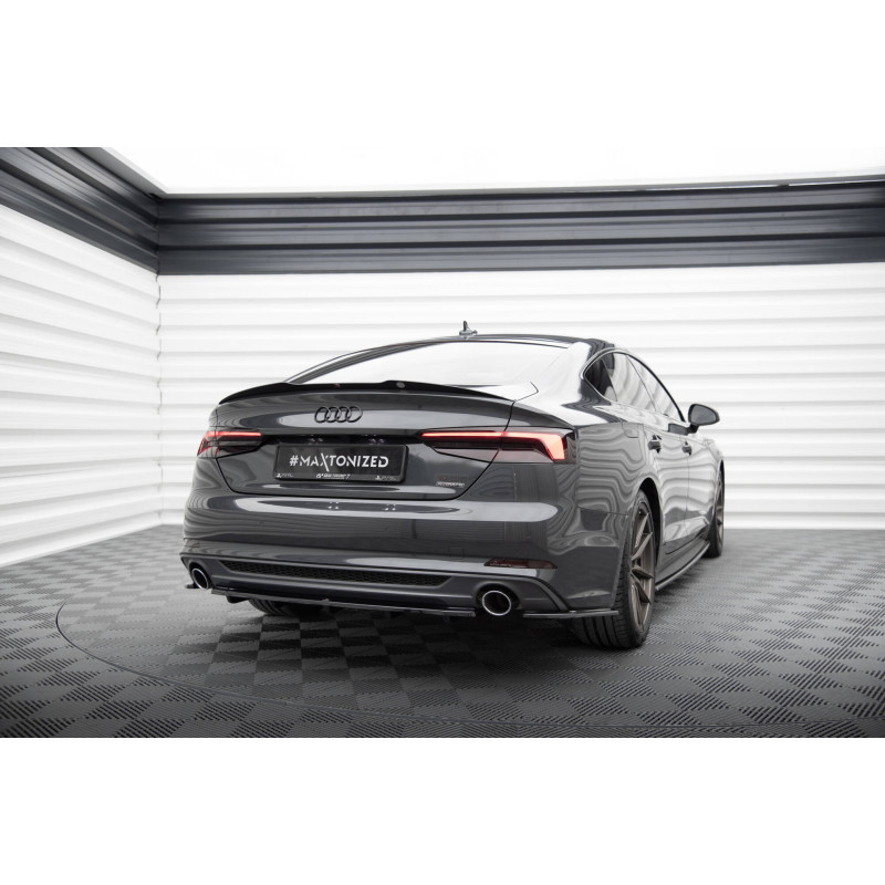 Splitter trasero para Audi A5 S-Line F5 Coupe / Sportback (with vertical bars)