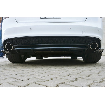 Splitter trasero para AUDI A5 S-LINE FACELIFT (with a vertical bar)
