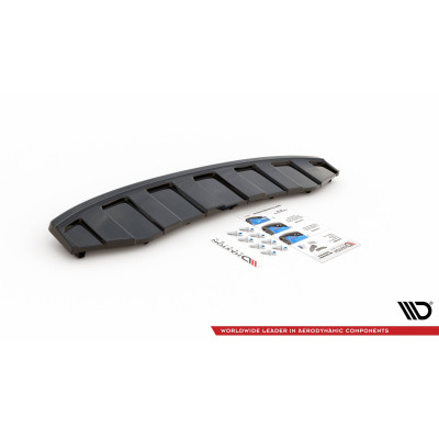 Splitter trasero para AUDI A6 C7 S-LINE AVANT EXHAUST 2x1 (with vertical bars)