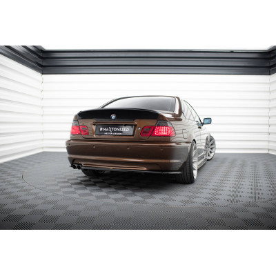 Splitter trasero para BMW 3 E46 MPACK COUPE (with vertical bars)