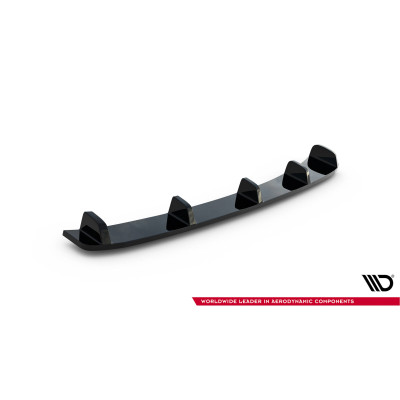 Splitter trasero para BMW 3 E46 MPACK COUPE (with vertical bars)