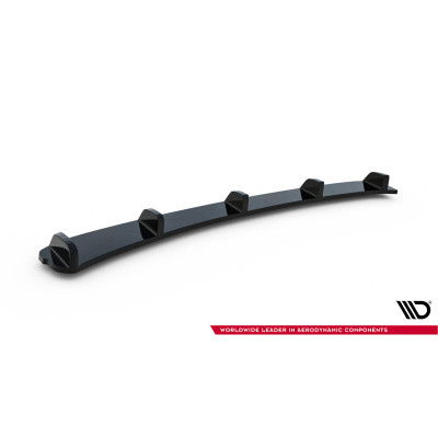 Splitter trasero para BMW 3 E46 MPACK COUPE (with vertical bars)