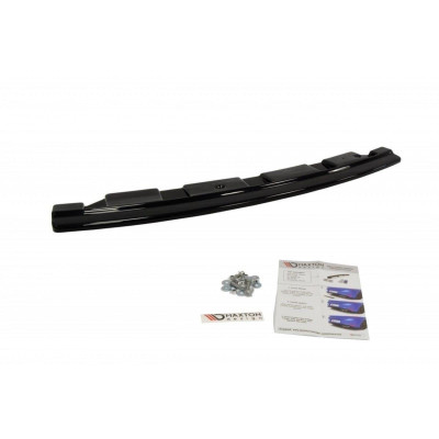 Splitter trasero para BMW 5 F11 M-PACK - without vertical bars (fits two double exhaust ends)