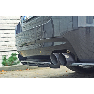 Splitter trasero para BMW 5 F11 M-PACK (fits two double exhaust ends)