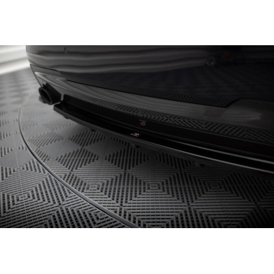 Splitter trasero para BMW 5 F11 M-PACK (fits two single exhaust ends)