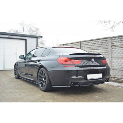 Splitter trasero para BMW 6 Gran CoupÃ© MPACK (without vertical bars)