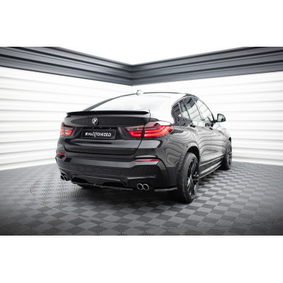 Splitter trasero para BMW X4 M-PACK (with a vertical bar)