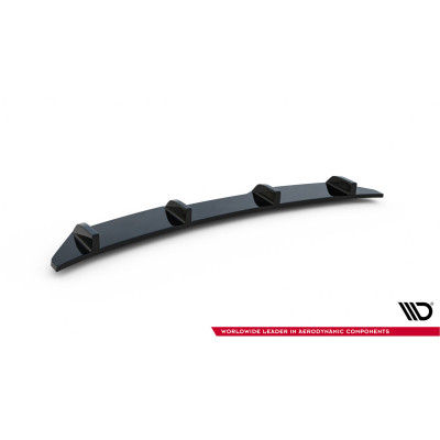 Splitter trasero para BMW X4 M-PACK (with a vertical bar)