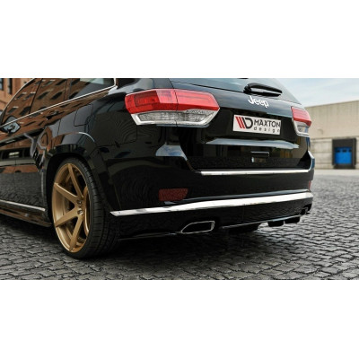 Splitter trasero para Jeep Grand Cherokee WK2 Summit FACELIFT (with a vertical bar)