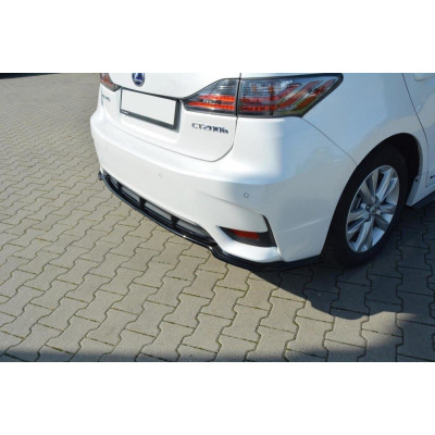 Splitter trasero para Lexus CT Mk1 Facelift (without vertical bars)