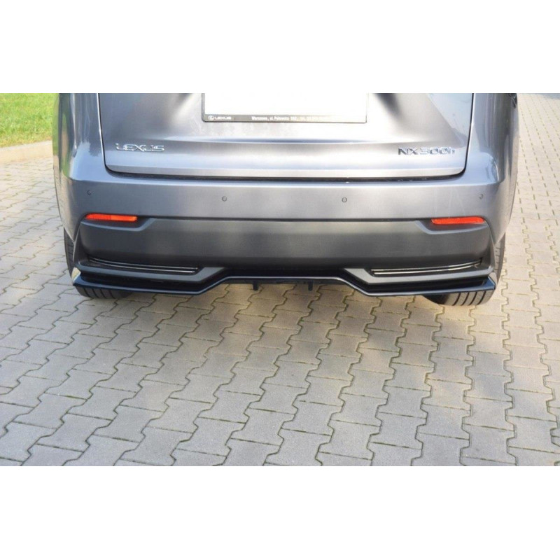 Splitter trasero para Lexus NX Mk1 H (with vertical bars)