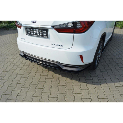 Splitter trasero para Lexus RX Mk4 H (with vertical bars)