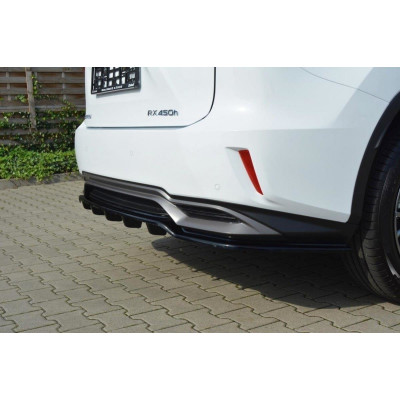 Splitter trasero para Lexus RX Mk4 H (with vertical bars)