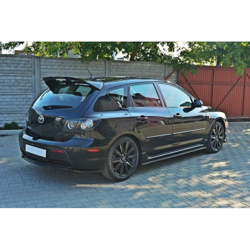 Splitter trasero para MAZDA 3 MPS MK1 PREFACE US-Spec Version (without vertical bars)