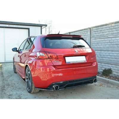 Splitter trasero para PEUGEOT 308 II GTI (without vertical bars)