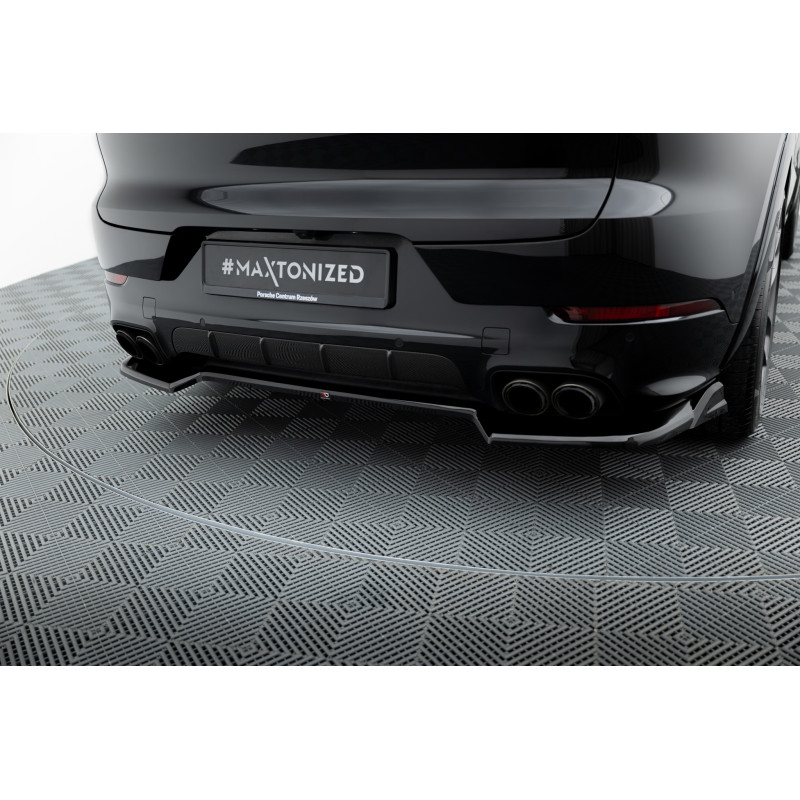 Splitter trasero para Porsche Cayenne SUV / Coupe Mk3 Facelift