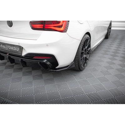 Splitters laterales para (PARA Difusor trasero para ) BMW 1 M-Pack / M140i F20 Facelift