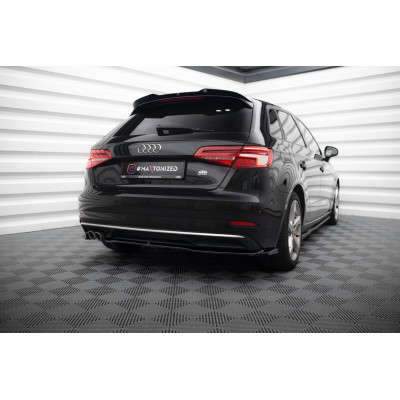 Splitters laterales para Audi A3 Sportback 8V Facelift