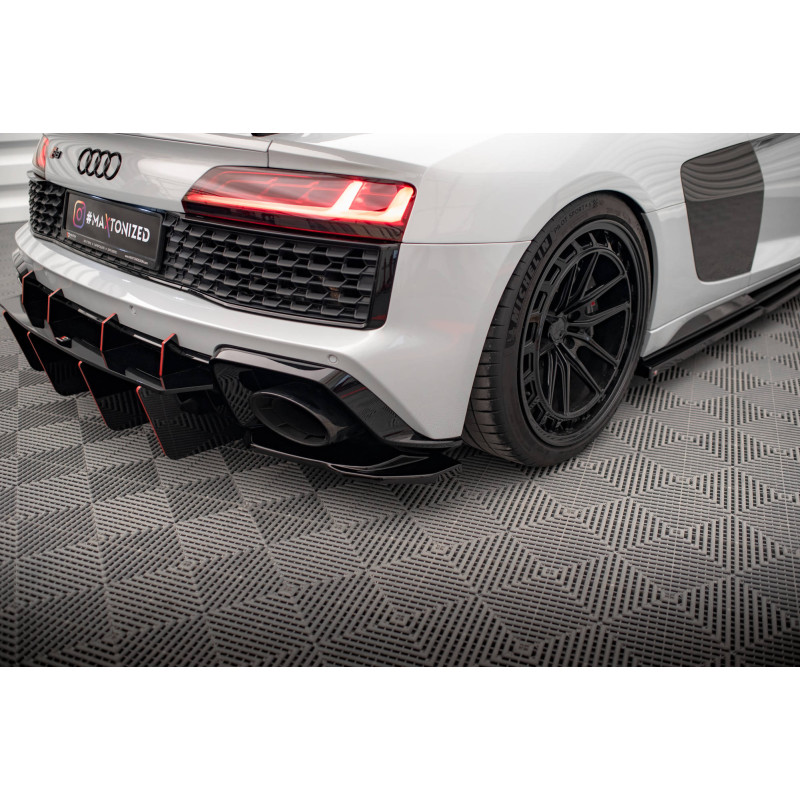 Splitters laterales para Audi R8 Mk2 Facelift