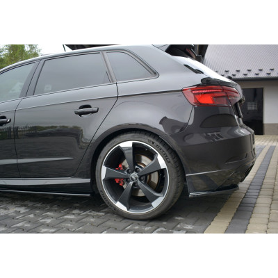 Splitters laterales para Audi RS3 8V FL Sportback