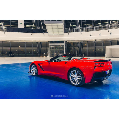 Splitters laterales para Chevrolet Corvette Stingray C7